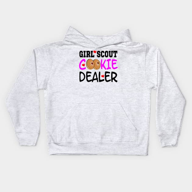 Cookie Dealer Kids Hoodie by DNLDesign1980